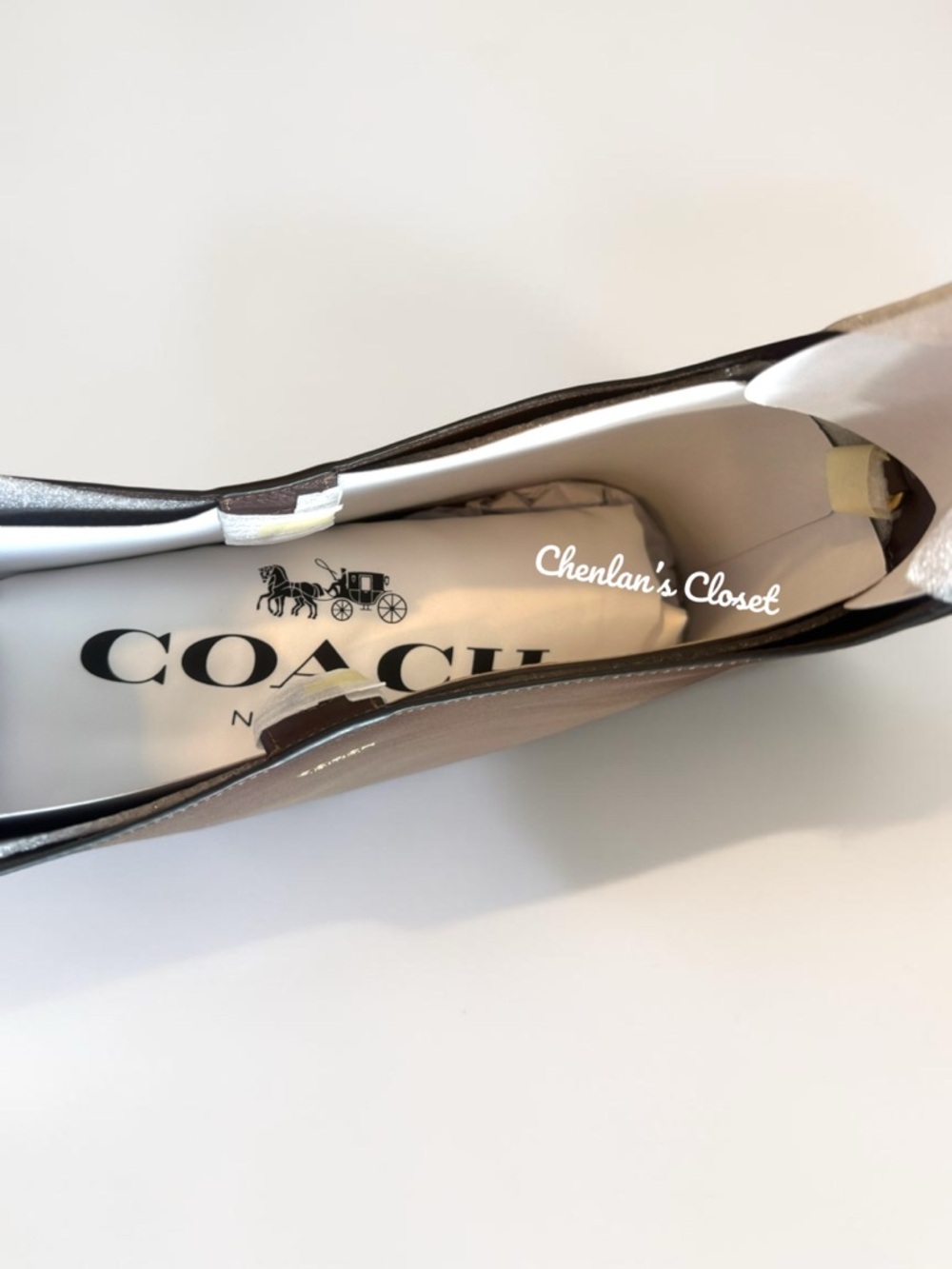 NWT Coach 34 Brooklyn Shoulder Bag 34 - Picture 6 of 12